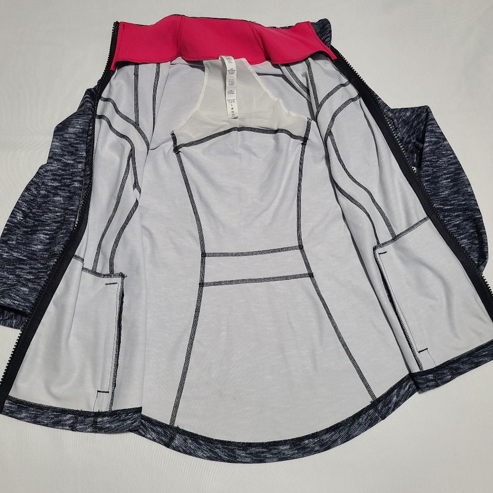 Lululemon Define Jacket Dramatic Static White Bla… - image 7